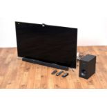 A 2013 Samsung UE55F800ST smart 3D LED television