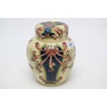 A Moorcroft ‘Honeysuckle’ ginger jar and cover