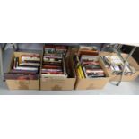A collection of hardback boxing interest books and biographies