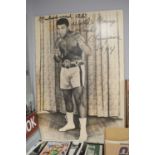 A collection of large-scale prints of Muhammad Ali