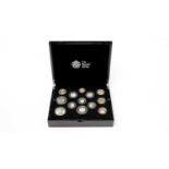 The Royal Mint United Kingdom 2020 Silver Proof thirteen-coin set