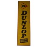 ﻿An enamel advertising sign,﻿ Dunlop,