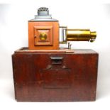 An early 20th Century barrel lens Magic Lantern