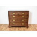 A 19th Century Edwardian mahogany chest of drawers