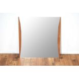 A contemporary Italian designer wall mirror by Calligaris