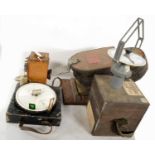 A collection of 20th Century nautical navigational items