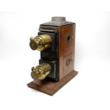 An early 20th Century Biunial Magic Lantern