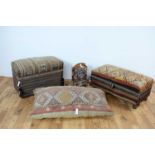 A collection of North African furnishings