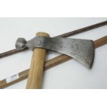 A 19th Century steel axe or hatchet head,