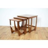 Attributed to Gplan: a nest of teak tables