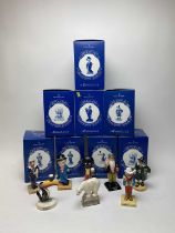 A collection of Royal Doulton Advertising Classics figures