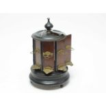 A 19th Century French carousel cigar humidor