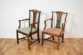 A 19th Century mahogany dining chair