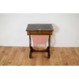 A 19th Century rosewood work table