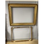 A 19th Century pair of gilt picture frames