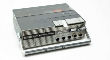 An Uher 4400 Report Stereo portable tape recorder