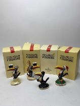 Four Royal Doulton Guinness advertising figures