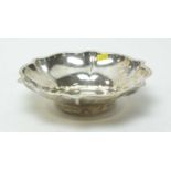 An early 20th Century silver bowl