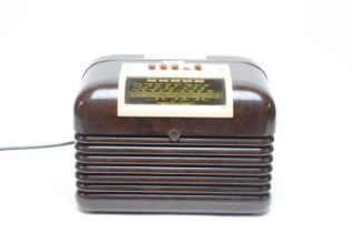 An Art Deco Bush radio