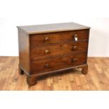 A 19th Century mahogany chest of drawers