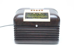 An Art Deco Bush radio