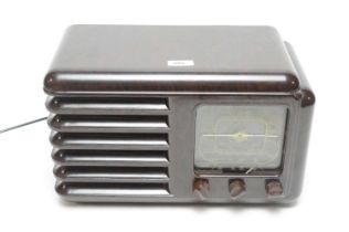 An Art Deco radio