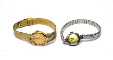 Two Omega wrist watches