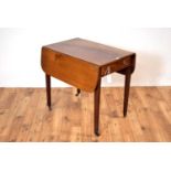 A 19th-Century mahogany Pembroke table