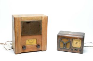 A WWII-era Wartime Civilian Receiver; together with a vintage Bestone radio