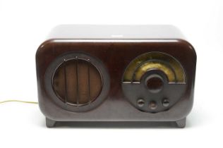 An Art Deco Ekco radio