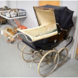 A vintage Silver Cross Wilson pram