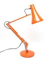 An Anglepoise desk lamp,
