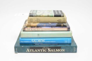 A selection of books relating to fishing