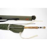 A Hardy Swift MK II 10'6" #7 carbon fly fishing rod