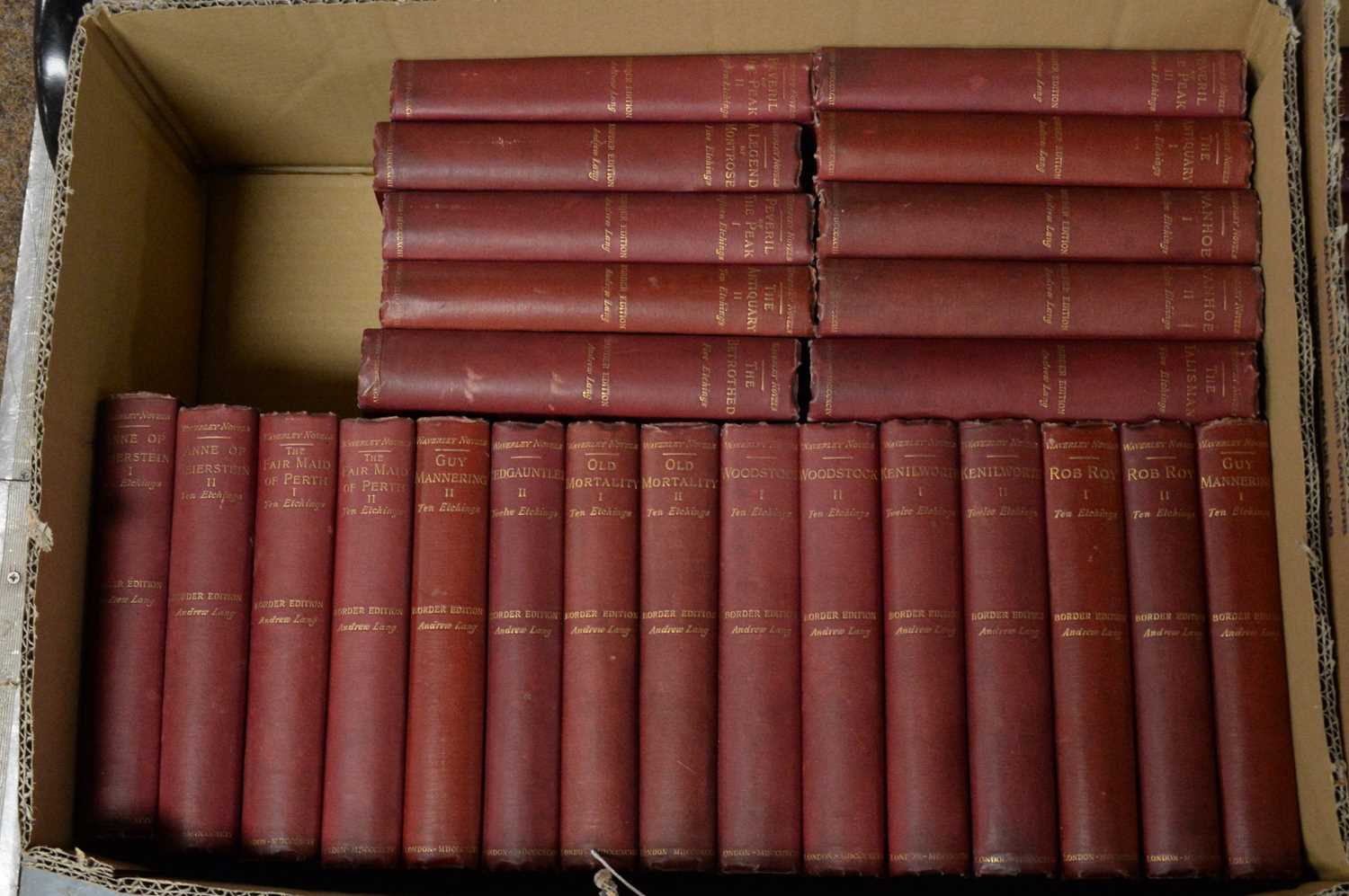 Sir Walter Scott The Waverley Novels The Border Edition, 48 vols - Image 2 of 3