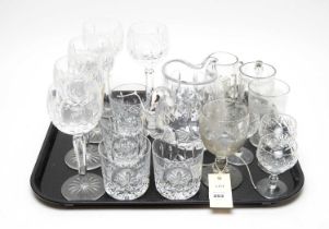 Waterford and other glassware