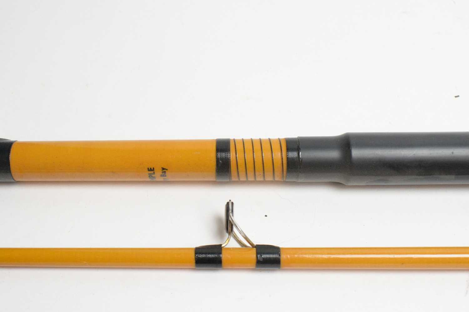 A W. Temple, Whitley Bay fishing rod with RYOBI reel - Image 3 of 6
