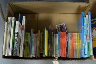 A selection of children's books and annuals