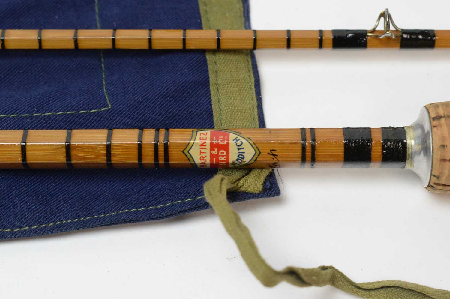 Three cane trout fly rods - Image 2 of 3