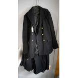 Three British Railways uniform black jackets