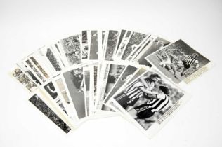 A collection of football photographs relating to Newcastle United F.C