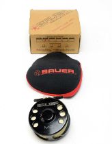 A Bauer M2 Premium fly fishing reel