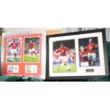 Two Manchester United F.C. photographs