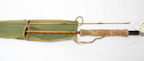 A Hardy "The Perfection", Palakona cane trout fly rod