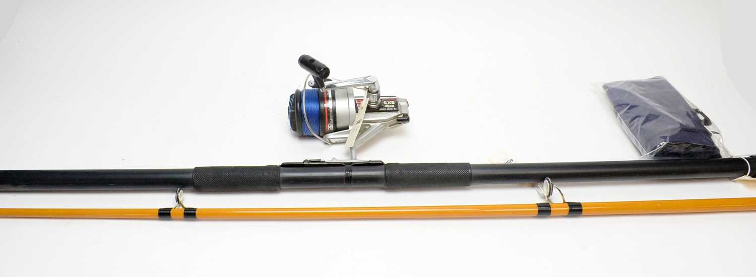 A W. Temple, Whitley Bay fishing rod with RYOBI reel - Image 6 of 6