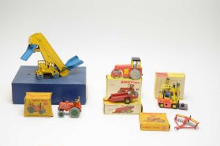 A collection of Dinky Toys diecast models