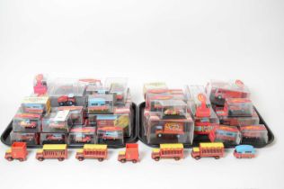 A collection of Oxford Chipperfield's Circus diecast model vehicles