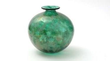 Isle of Wight Azurene glass vase