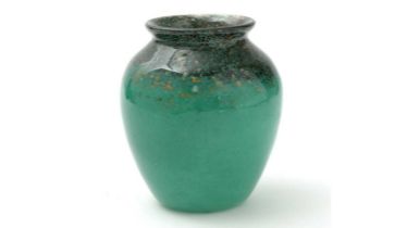 A Vasart art glass vase of ovoid form