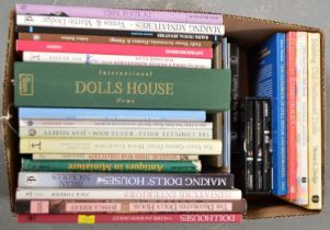 A collection of books relating to dolls and dolls’ houses
